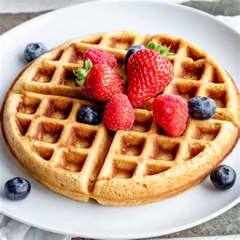 Easy Whole Wheat Belgian Waffle Recipe Bryont Blog