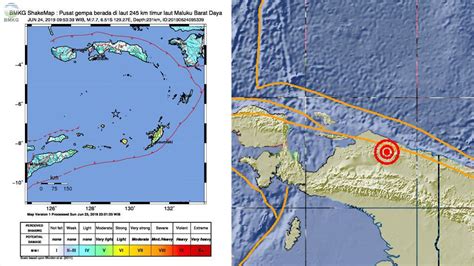 Gempa Kuat Sr Terjadi Di Laut Maluku Tidak Berpotensi Tsunami