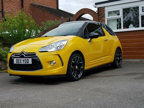 Citroen Ds3 2011 16 Vti 120 Bhp Yellow D Style Plus In Weaverham