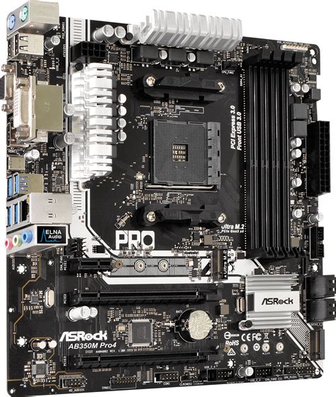 ASR AB350M PRO4: ASRock AB350M Pro4 (AM4) bei reichelt elektronik