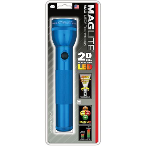 Maglite Led Cell D Flashlight Blue St D B H Photo Video