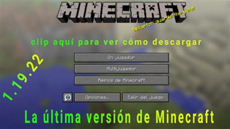 Como Descargar Minecraft Bedrock Ltima Versi N