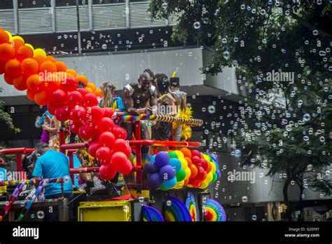 Sao Paulo Brazil Th May GAY PRIDE Revelers Take Part In The Th Annual Gay Pride