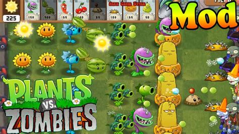 Plants Vs Zombies Mod Survival Day Pvz 1 Cool Mod Youtube