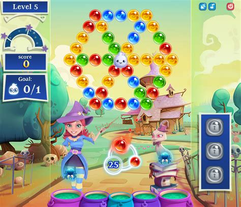 Screenshot of Bubble Witch 2 Saga (Browser, 2014) - MobyGames