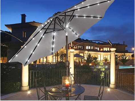 Best Outdoor Umbrellas For Windy Areas Outdoor Lighting Ideas
