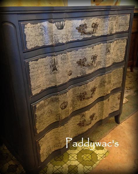 Chalk Paint Decorative Paint By Annie Sloan And Decoupage Stencil