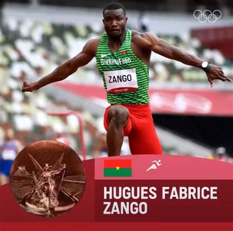 Jeux olympiques 2021 Hugues Fabrice Zango une médaille de bronze qui