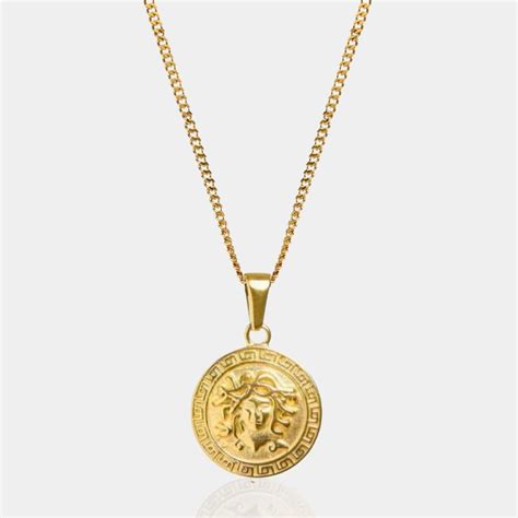 "MEDUSA" GOLD NECKLACE