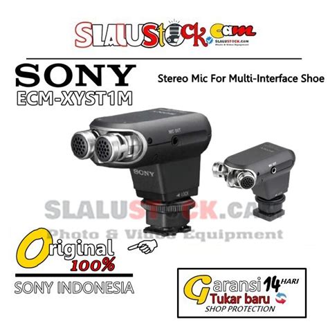 Jual Sony Ecm Xyst M Stereo Microphone Mic A Zv Shopee Indonesia