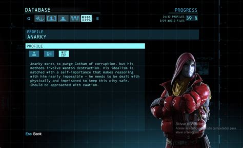 Arkham Origins All Character Bios Profiles R Batmanarkham
