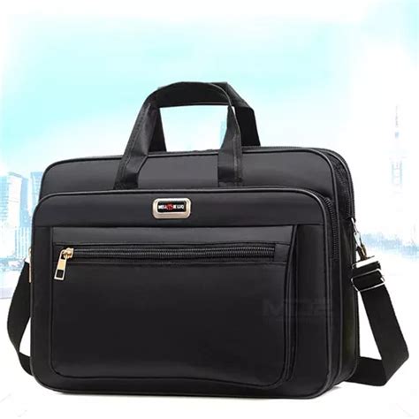 Bolsa Pasta Notebook Grande Nylon Masculino Maleta Executiva