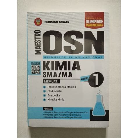 Jual Buku Maestro Osn Olimpiade Sains Nasional Kimia Sma Ma Volume