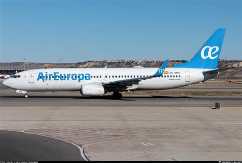 EC MPG Air Europa Boeing 737 85P WL Photo By Sierra Aviation