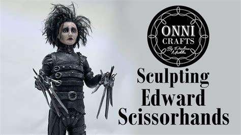 Sculpting Edward Scissorhands Polymer Clay Sculpture Youtube