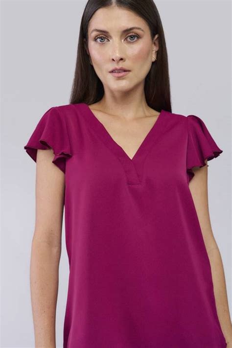 Blusa Con Vuelos Expressions De Prati Tienda Online