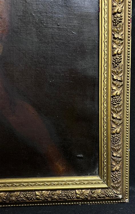 Early Th Century Italian Old Master Semi Nude Man With Dagger Oil Painting For Sale At StDibs