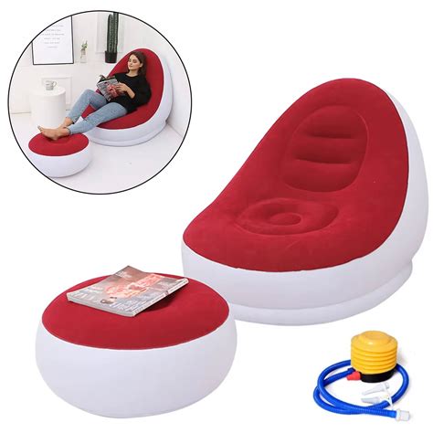 Ripley Sof Sill N Inflable Con Reposapi S Port Til Y Confortable Rojo