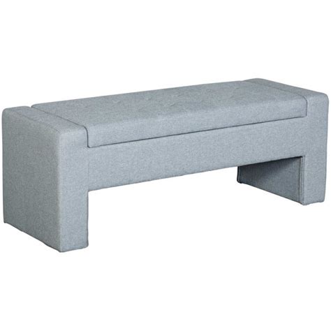 Lyla Gray Tufted Storage Bench Xs017 Es1819 05 Cambridge Home