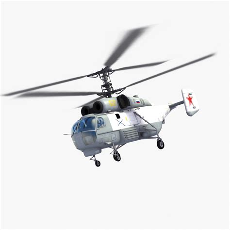 3d model ka-27 helix helicopter