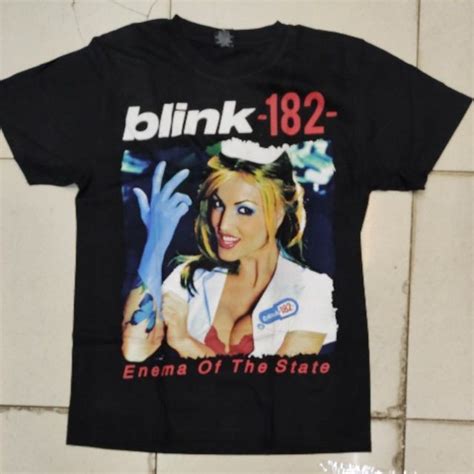 Blink 182 Rock Band Shirt Lazada Ph