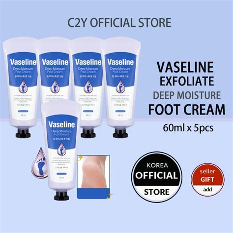 Mlx Pcs Vaseline Deep Moisture Foot Cream Foot Cream Foot Care Legs