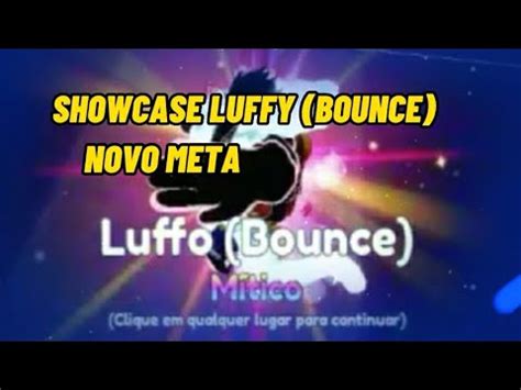 SHOWCASE DO NOVO LUFFY BOUNCE NO ANIME ADVENTURES YouTube