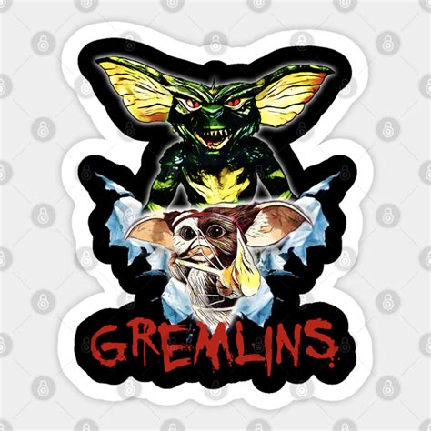 Gremlins Gremlins Sticker Sold By LADELRIO Tintadelrio SKU 616614