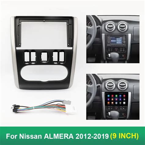 9 Inch Car Frame Fascia Adapter Android Radio Dash Fitting Panel Kit