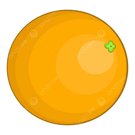 ايقونه برتقال اسلوب الكارتون البرتقال رمز كرتون Png والمتجهات