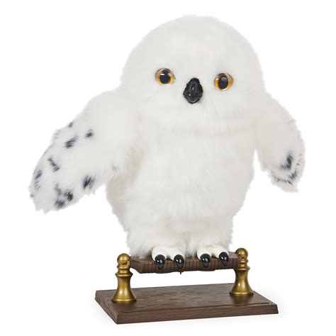 Buy Wizarding WorldHarry Potter, Enchanting Hedwig Interactive Owl With ...