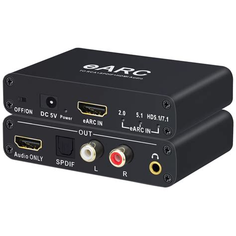 Hdmi Earcarc Audio Extractor Tendak Hdmi Earcarc Audio Tv Adapter