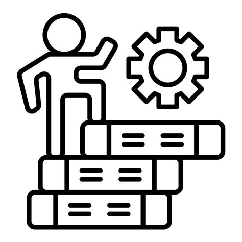 Academic Progress Line Icon 14641015 Vector Art at Vecteezy