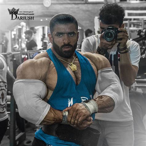 Muscle Lover Iranian Ifbb Pro Bodybuilder Hadi Choopan Gym Photo