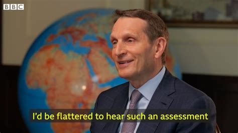 Sergei Naryshkin Says He’s ‘Flattered’ to Be Blamed for SolarWinds Mega ...