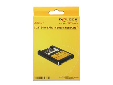 Delock Produkte Delock Card Reader Sata Compact Flash Card