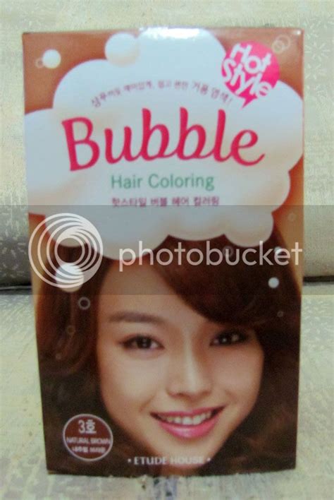 Etude House Hot Style Bubble Hair Coloring Natural Brown Bonjour Bella