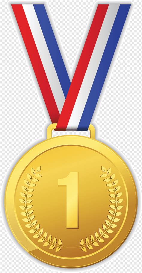 Golden Medal Design Png PNGWing