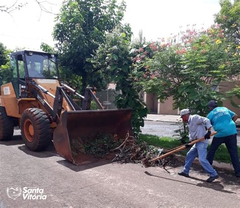 Prefeitura De Santa Vit Ria Segue Cronograma De Limpeza Urbana