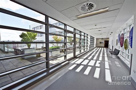 Hospital Corridor By Lth Nhs Trust Science Photo Library