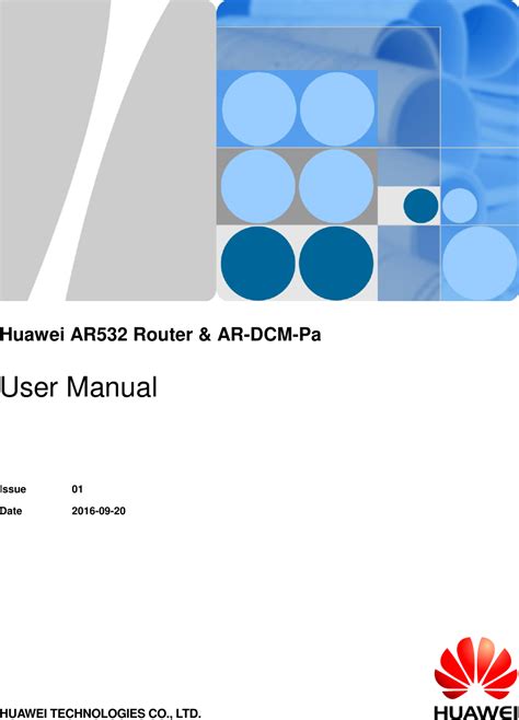 Huawei Technologies Ar Dcm Pa Ar Dcm Pa User Manual Hardware Guide