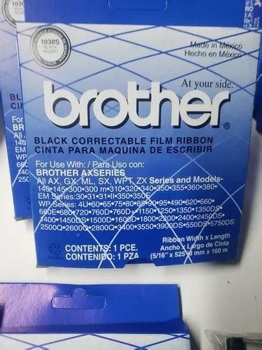 Cintas Para Maquina De Escribir Electronica Brother Env O Gratis