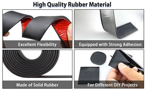 Rubber Strip Self Adhesive Neoprene Rubber Sheet Solid Neoprene Rubber