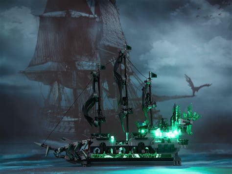 New Arrival Ghost Ship The Flying Dutchman Set 40001 Jmbricklayer Building Toys Shop