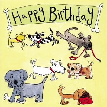 Beth Design — Dogs Birthday Card