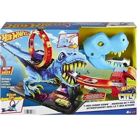 Hot Wheels CITY Pista T REX Devorador Mattel HKX42 Starhouse Mega Store