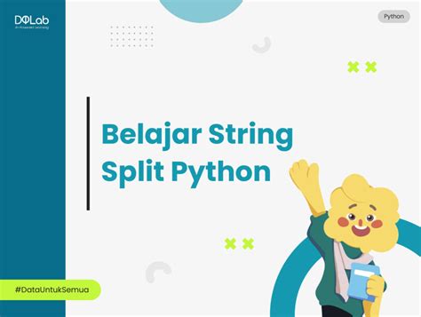 4 Contoh Penggunaan String Split Python