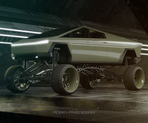 ArtStation - Cybertruck lifted