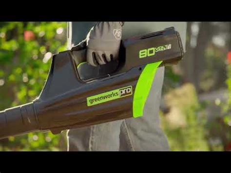 Greenworks Pro V Cordless Brushless String Trimmer Leaf Blower