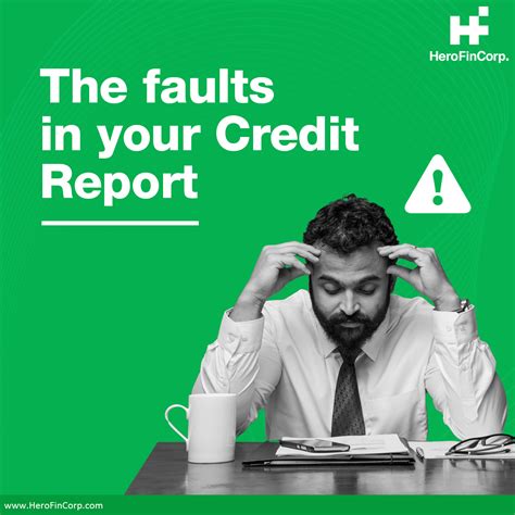 Hero Fincorp On Twitter Creditreport Errors Happen Sometimes It